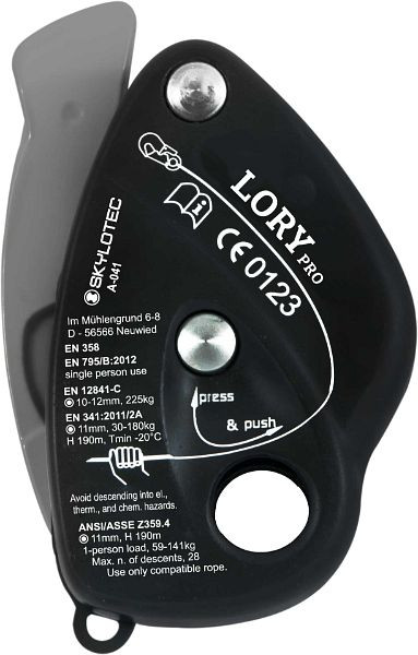 Skylotec afdaal- / positioneringsapparaat Lory PRO, A-041