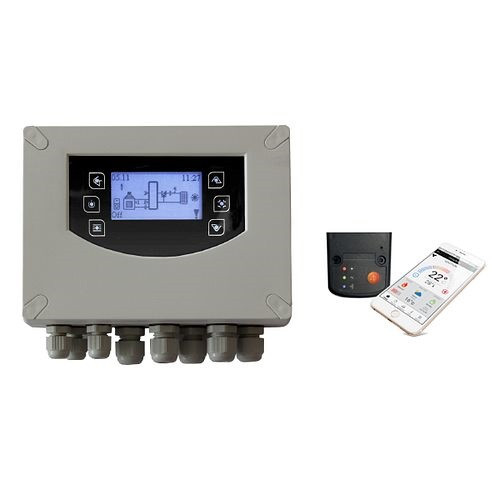 Environ Clima600 inBox Weersafhankelijke verwarmingsregelaar met sensorenet en WiFi-module en app, voor systeemschema 02, ENPACQ210000007WL-2