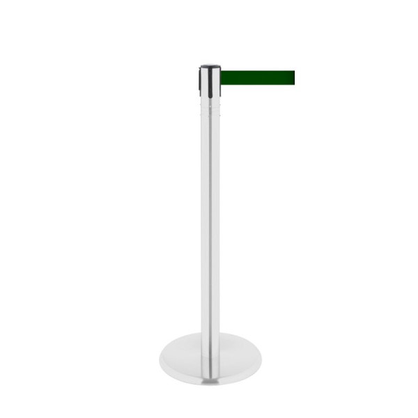 Stein HGS HGS personengeleidingssysteem -P-Line 360-, metaal, wit gecoat, groen, met bandeindstuk (standaard), bandlengte: 2,3 m, 40012-1002