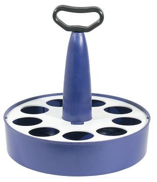 Contacto glashouder voor 9 glazen glas Ø 65 mm, 1254/009