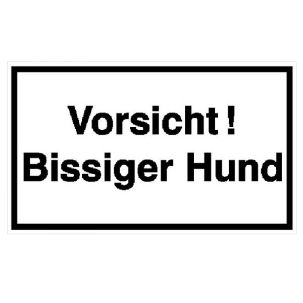 Stone HGS informatiebord voor eigendomsidentificatie, let op! Pittige hond, 11.5342