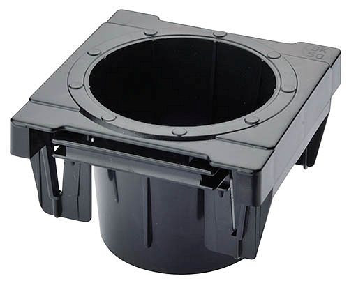 Bedrunka + Hirth CNC-drager, uitgerust voor RotaRex, met 80 x Cyl / VDI 30 kunststof inzetstukken, gereedschapsinzet, 49 x 103 x 17 mm, 02.R560230