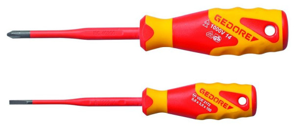 GEDORE schroevendraaierset, 2-delig, 2928736