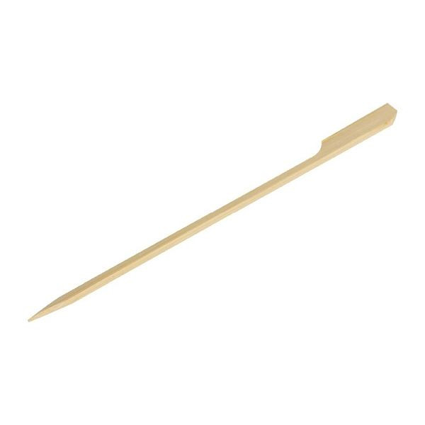 Fiesta Green bamboe spiesen peddelvorm 15cm, VE: 100 stuks, DK394
