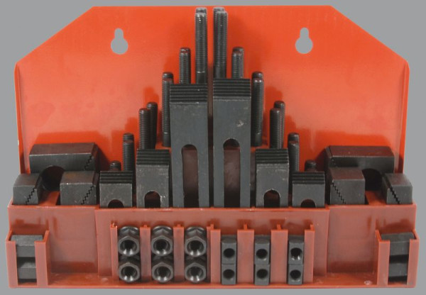 ELMAG spangereedschapassortiment De Luxe, 58-delig, M12, 14 mm T-gleuven, 88083