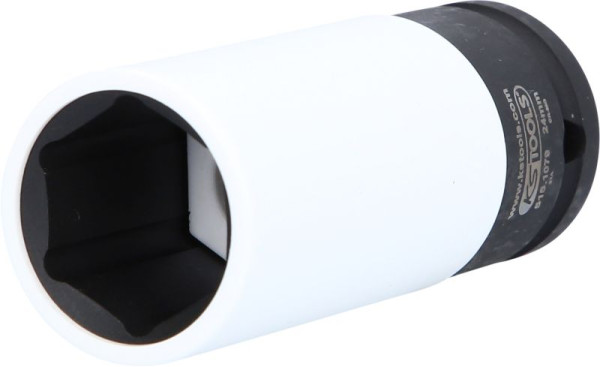 KS Tools 1/2" aluminium slagdop voor velgen robuust, lang, 24 mm, 515.1079