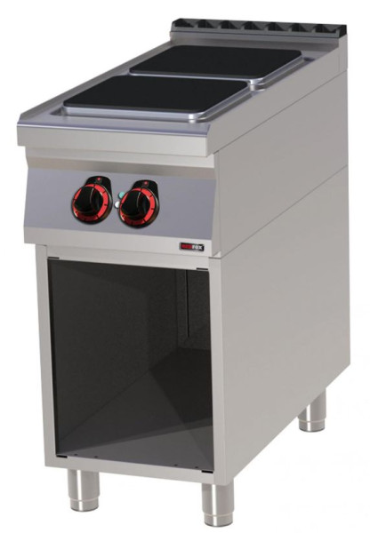 RM Thermik Series 900, elektrisch fornuis met onderstel, 400x900x900 mm, SPQ-90/40E