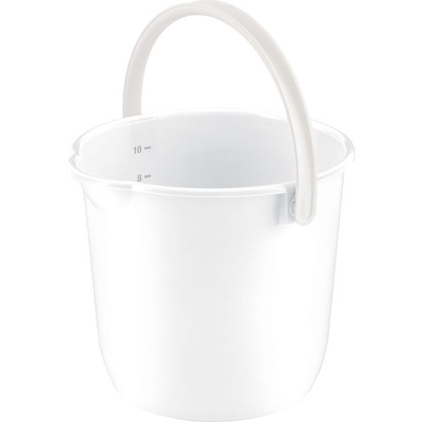 Araven Eimer, 10 Liter, mit Messskala in Literschritten bis 10 l, KG0407100