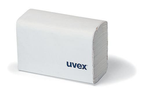 uvex poetspapier 997100, voor brillenpoetsstation, ca. 700 vel, 210-199
