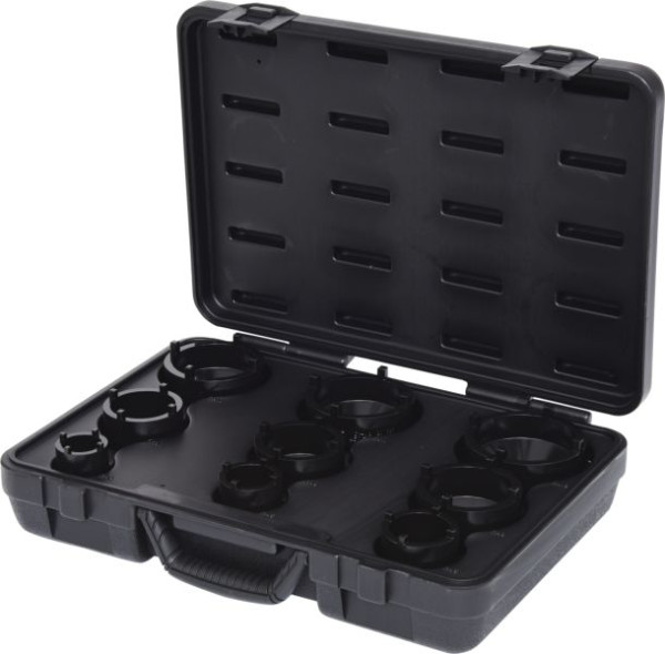 KS Tools borgmoer- en sleutelset, buitenpen, 9-delig, 450.5000