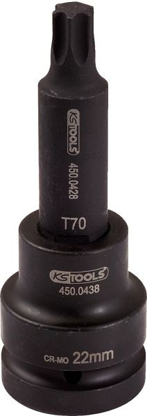 KS Tools Slag-bitdop 3/4" Torx, lang, T90, 450.0444