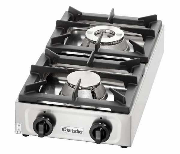 Bartscher gasfornuis, 2 vlammen, 1057503