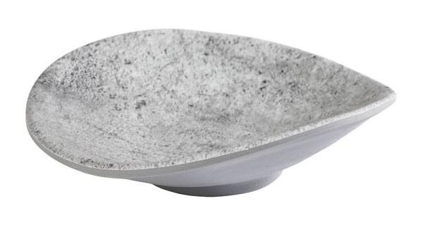 APS schaal -ELEMENT-, 10,5 x 10 cm, hoogte: 3 cm, melamine, kleur: betonlook, 0,02 liter, verpakking: 24 stuks, 84826