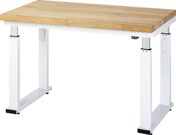 RAU werkbank serie adlatus 600 (elektrisch in hoogte verstelbaar), 1250x850x700 mm, 08-WB-125-070-B