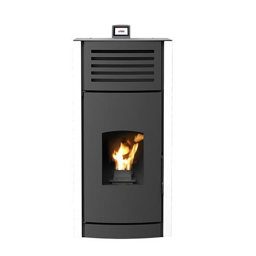 Robin Wood A+ - A++ Enya Aqua watervoerende pelletkachel in beige, 30KW, RWEW30B