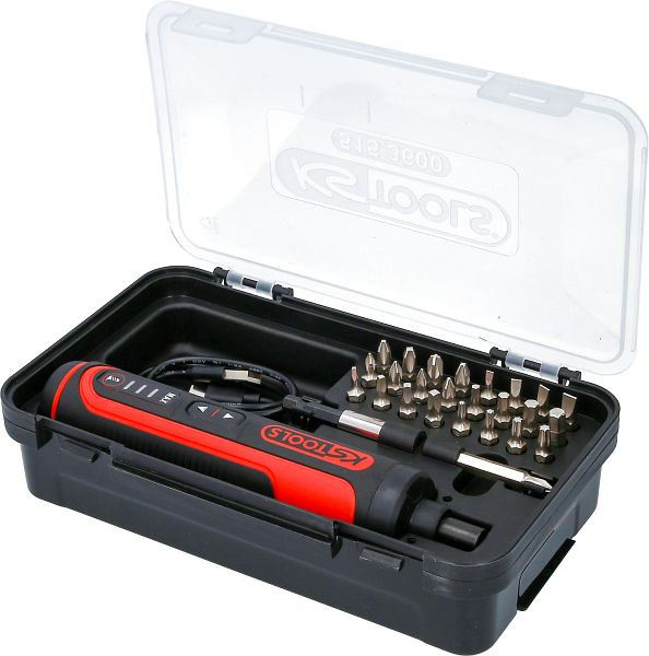 KS Tools eMONSTER 1/4" accu-bitschroevendraaierset, 27-delig, 515.3600
