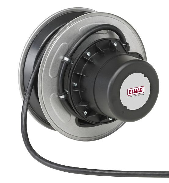 ELMAG automatische kabelhaspel ZECA, 1428/RNF, 18+2 meter, 3x2,5 mm², IP 65 (zonder voedingskabel, stekker en koppeling), 44221