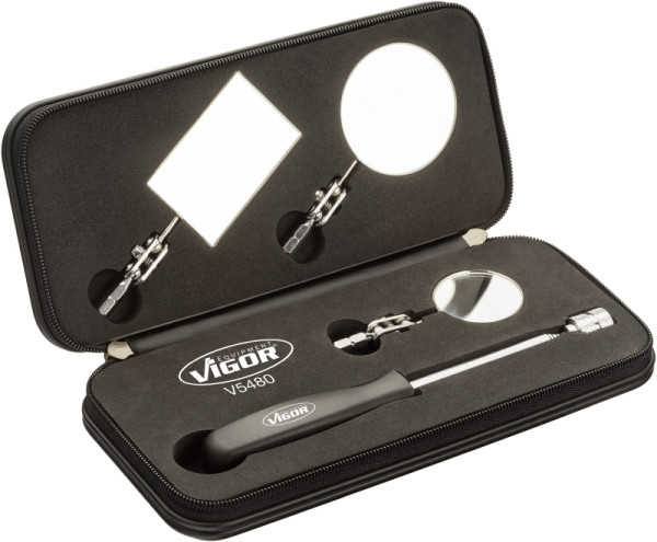 VIGOR telescoopspiegelset, aantal gereedschappen: 4, V5480