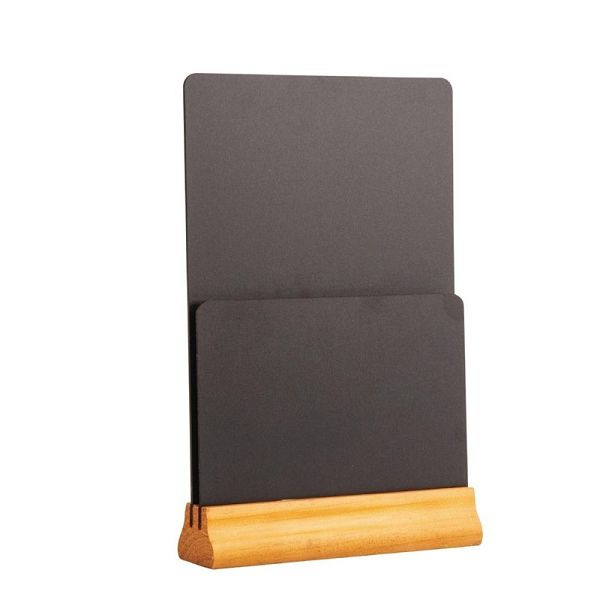 Olympia dubbelzijdig tafelbord met menuhouder, GJ096