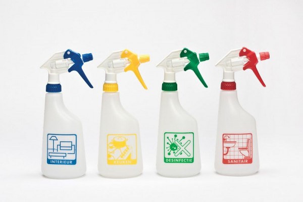 De Witte Tex-Spray met 17 of 25 cm zuigbuis (alle kleuren), 605.x00.x00