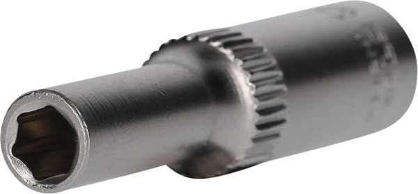 Brilliant Tools 1/4" zeskantdop, lang type, 5 mm, BT020951