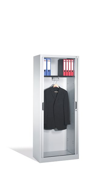 C+P rolluikkast Omnispace, H1980xB800xD420mm, kleur: lichtgrijs, verzonken greep, 5 OH, 3201-00 S10240