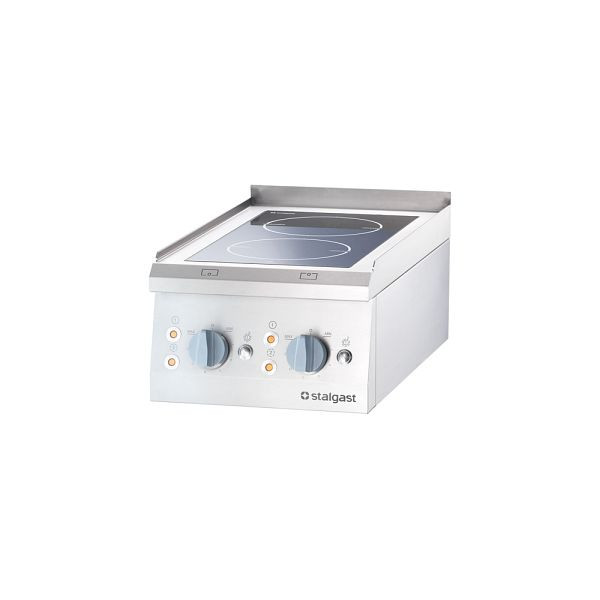Stalgast keramische kookplaat als tafelmodel, Serie 700 ND - 2 branders (2x2,5), SL42011T