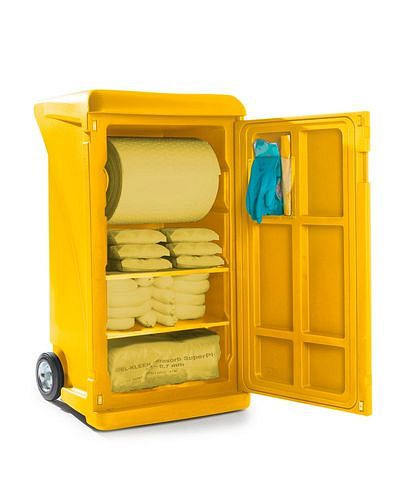 DENSORB mobiele noodset, bindmiddel in de gele Caddy XL, special, 290-811