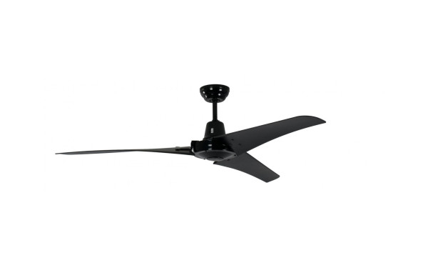 Pepeo Industrial plafondventilator Vourdries zwart 142 cm zonder bediening, 13542011142