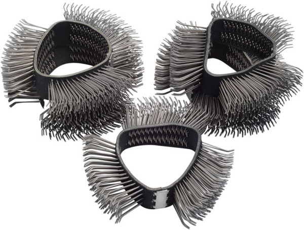 Hazet borstelriem, 23 mm breed, grove, gebogen punten, 9033-6-02/5