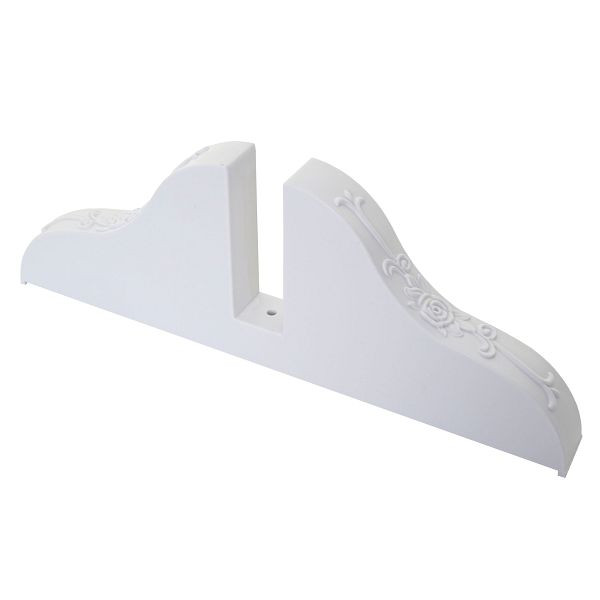 Mendler voet voor scherm, standschermhouder, wit, set van 3, 36644
