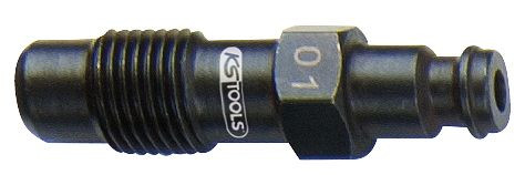 KS Tools gloeibougieadapter, M12x1,25 met buitendraad, lengte 47 mm, 150.3662