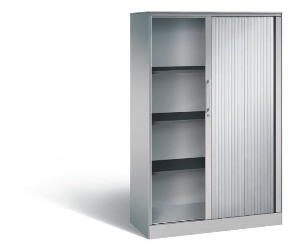 C+P rolluikkast Asisto, H1639xB1000xD435mm, kleur: wit aluminium, beugelgreep, 4 OH, 143012-000 S10061