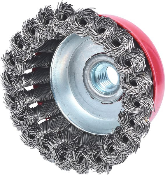KS Tools staaldraad komborstel 0,5mm, diameter 90mm, 340.0024