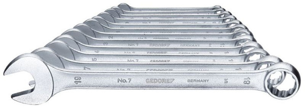 GEDORE ringsteeksleutelset, 12-delig, 6-19, 6091530