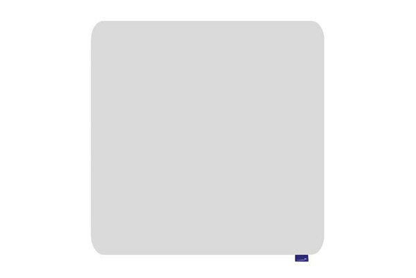 Legamaster ESSENCE whiteboard, modern design met afgeronde hoeken, geëmailleerd, 119,5 x 119,5 cm, 7-107072