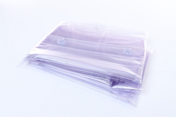 ELMAG beschermgordijn S0, glashelder, breedte: 1300 x hoogte: 2200x0,4 mm, beschermgordijn tegen stof, tocht, vocht en slijpspatten, 56262