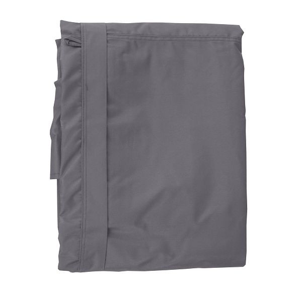 Mendler vervangende hoes 370x300cm voor dakpergola paviljoen HWC-C42 3,5x3,5m, grijs, 58366