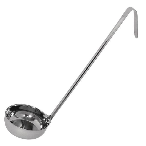Vogue pollepel met platte bodem 17cl, GG005