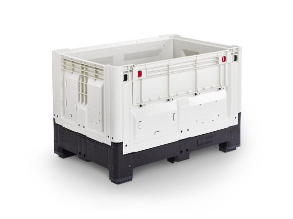 ALPHA opvouwbare palletbox, inhoud: 565 liter, onderbouw: 4 voet, 291