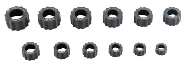 KS Tools speciale moeruitdraaiset, 12-delig, 913.1415