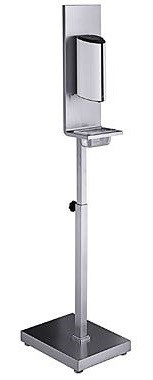 Contacto Desinfektionsmittelständer, mit Sensorautomatik, 850ml Behälterkapazität, 4367/850