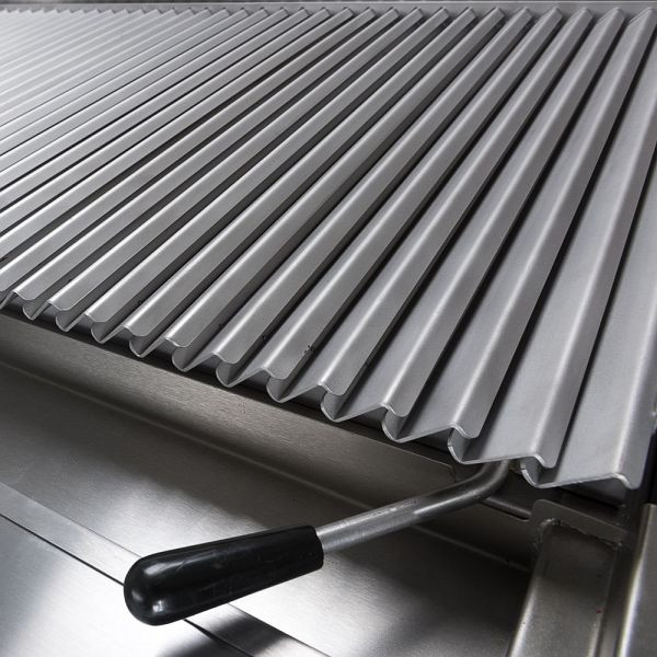 Stalgast S-rooster (vis) voor lavasteengrill 800 mm breed, SL099902