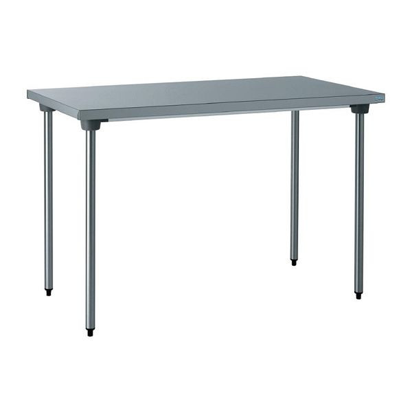 Tournus Edelstahltisch 1600mm, mit Profilrahmen verstärkt, CX548