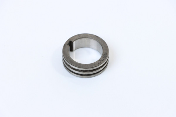 ELMAG invoerrol 1,2/1,6 mm, DMS250-400, PM272/302/301 (buiten-Ø 30mm/binnen-Ø 22mm, 10mm breed) voor Fe/CrNi, TS, gegroefd, 54723