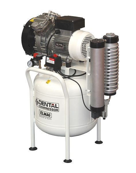 ELMAG tandheelkundige compressor 480/8/50W - staand, EXTREME 4V 50L 2, 50CV, zonder droger, 21118