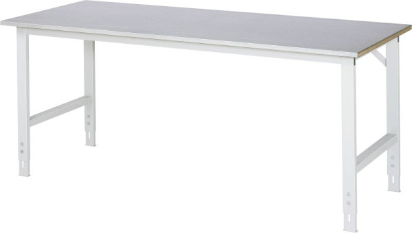 RAU werktafel Tom serie (basistafel), B2000 x D800 x H760-1080 mm, 06-625ES80-20.12