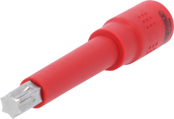 KS Tools 3/8" geïsoleerde bitdop Torx, T55, 122 mm, 118.3829