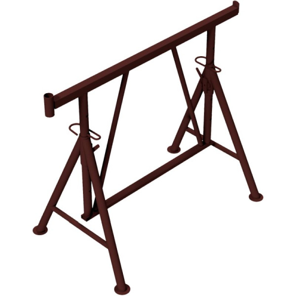 Stein HGS HGS vouwsteigerschraag -Compakt S-, maat 1/1,20m/0,75-1,30m, bruin geverfd, 10121s
