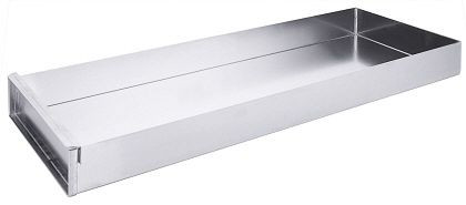 Contacto snijplank 58x40x5 cm aluminium, met bevestigingsrail, 4730/405